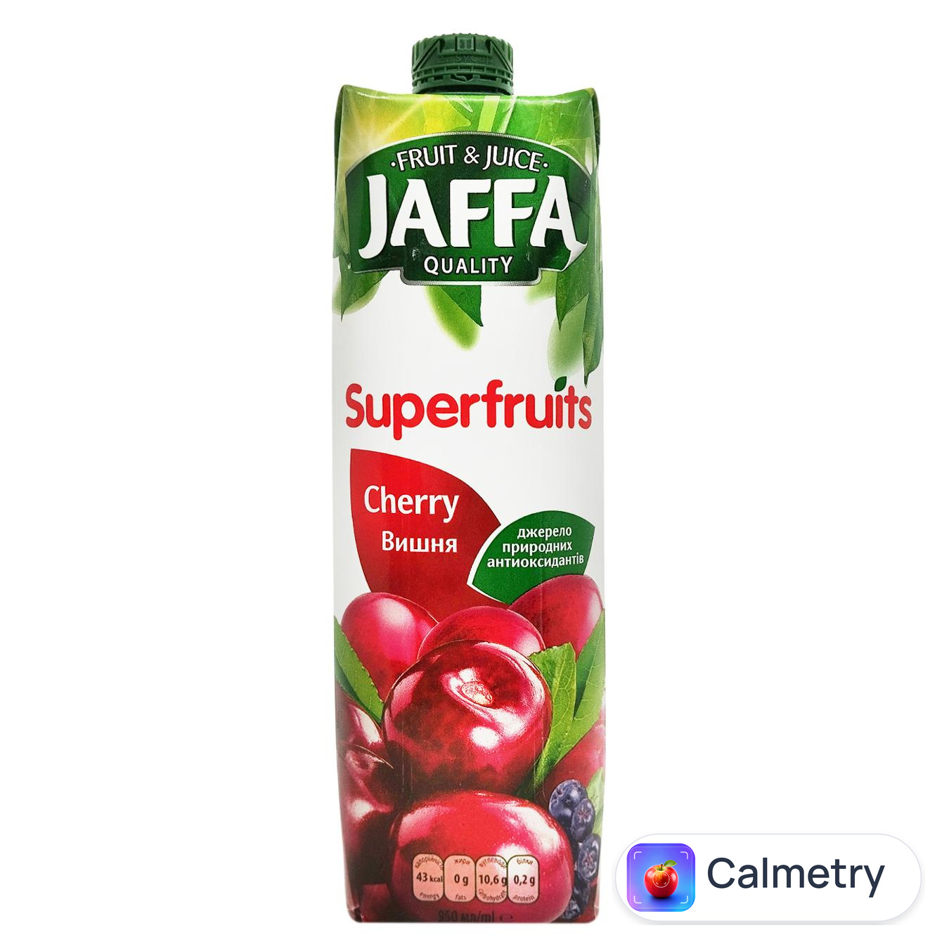 Нектар Jaffa Superfruits Вишневий 0,95л