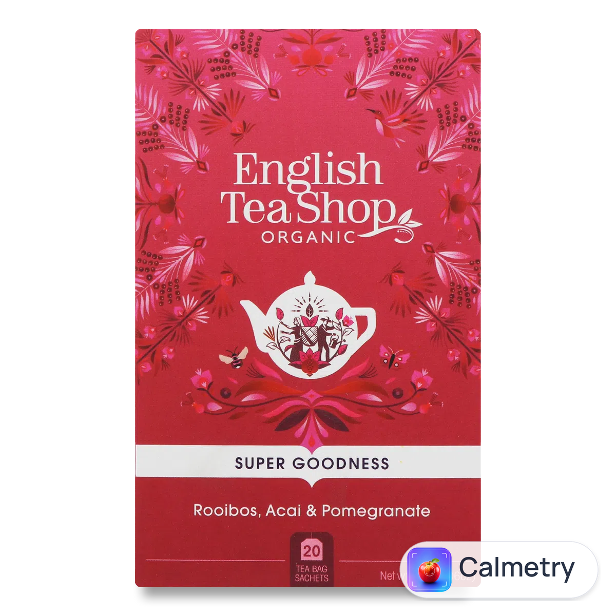 Чай English Tea Shop «Ройбуш» з асаї і гранатом органічний 30г
