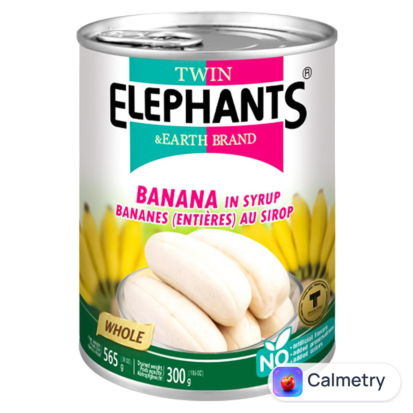 Банани Elephants цілі в сиропі 565г