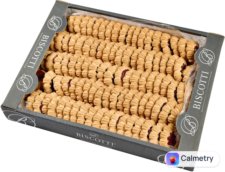 Печиво BISCOTTI Шарлотка фруктова 2 кг