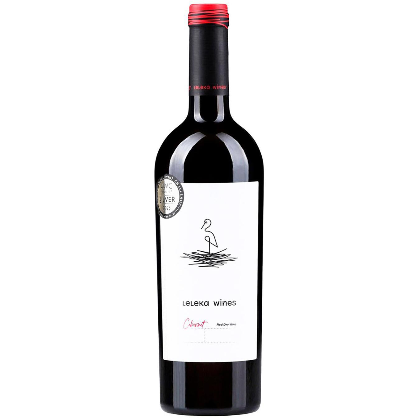 Вино Leleka Wines Cabernet Sauvignon червоне сухе 12,4% 0,75л — фото продукту