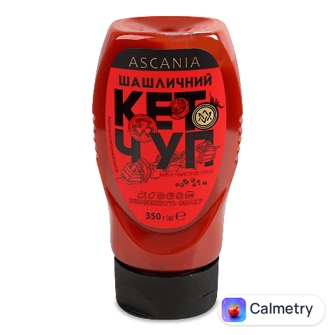 Кетчуп Ascania Шашличний пляшка, 350г