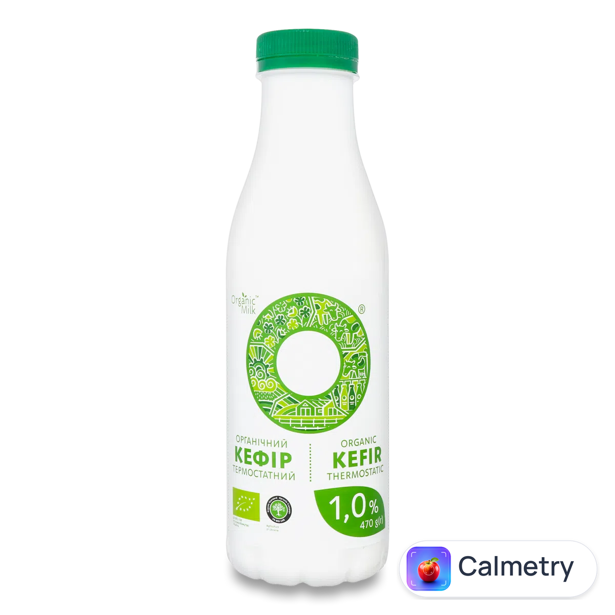 Кефір Organic Milk термостатний органічний 1% 470г