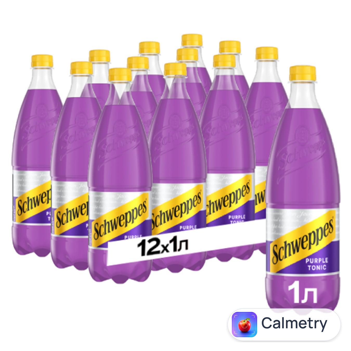 Напій газований Schweppes Purple Tonic 1л 12шт