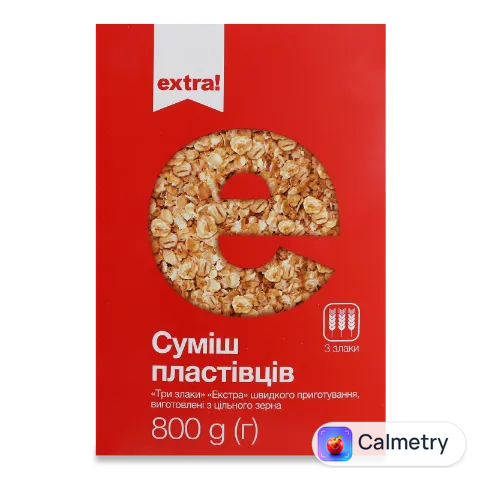 Суміш пластівців Extra! «3 злаки»