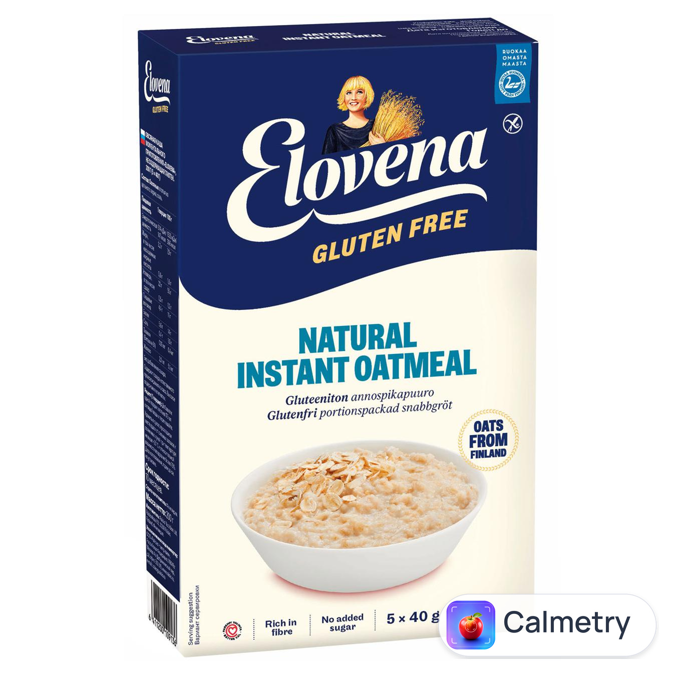 Каша вівсяна Elovena без глютену 200г — фото продукту