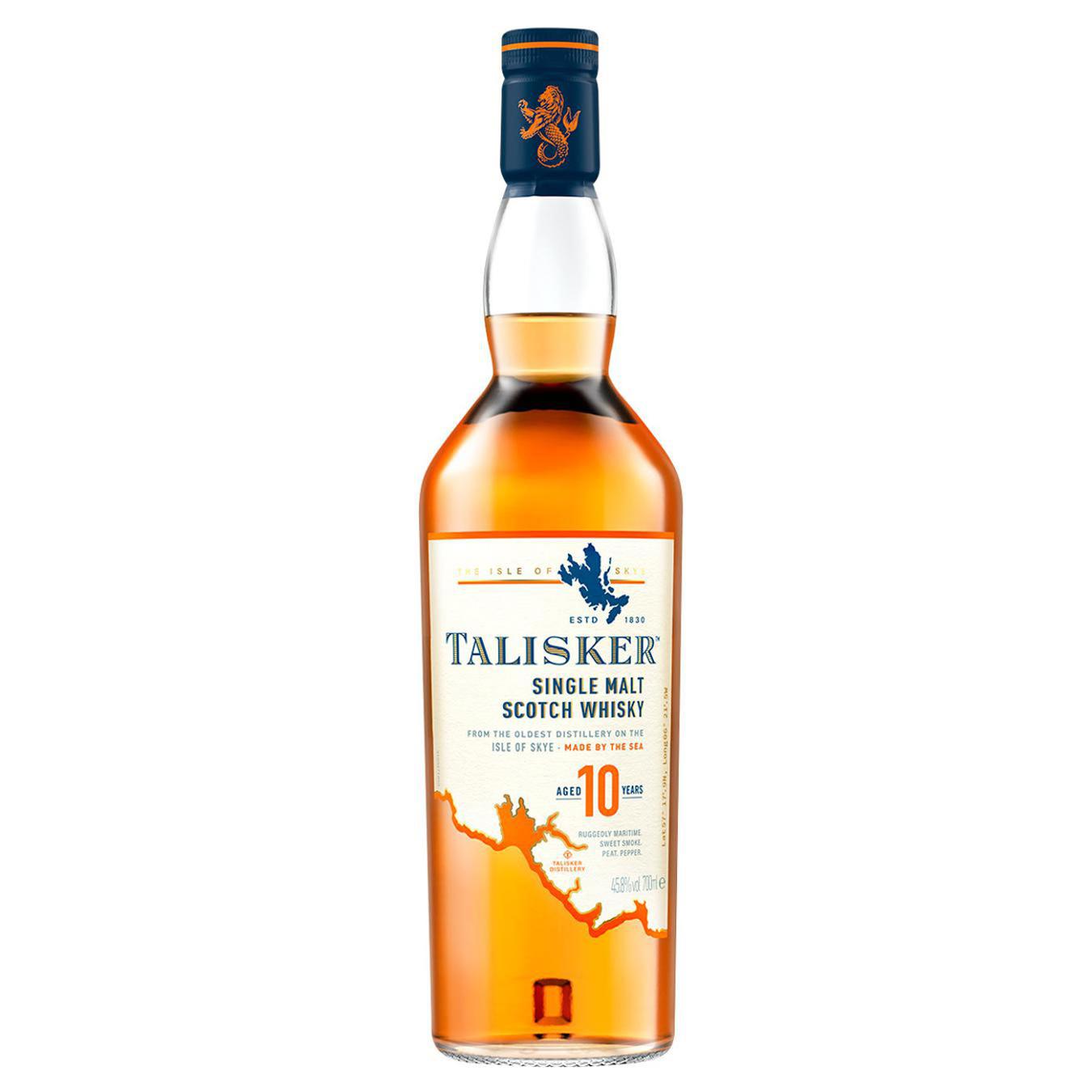 Віскі Talisker 10 років 45,8% 0,7л коробка — фото продукту
