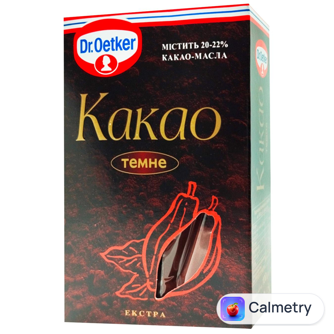 Какао-порошок Dr.Oetker темний 100г