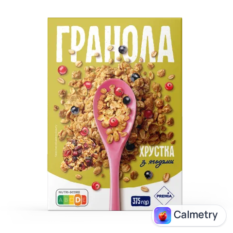 Гранола PREMIA з ягодами