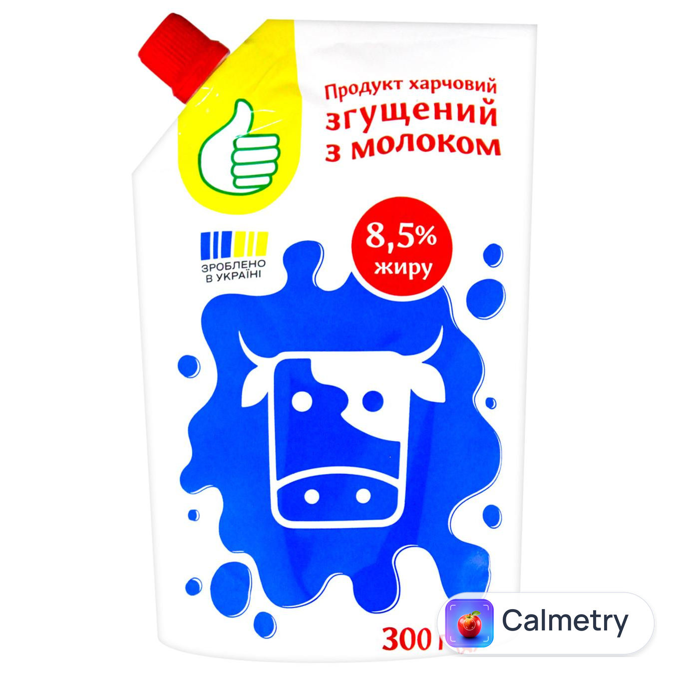 Продукт харчовий згущений з молоком Auchan 8,5% 300г