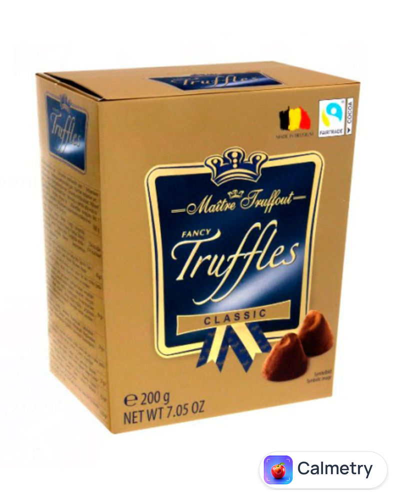 Цукерки трюфелі Classic 200гр Maitre Truffout