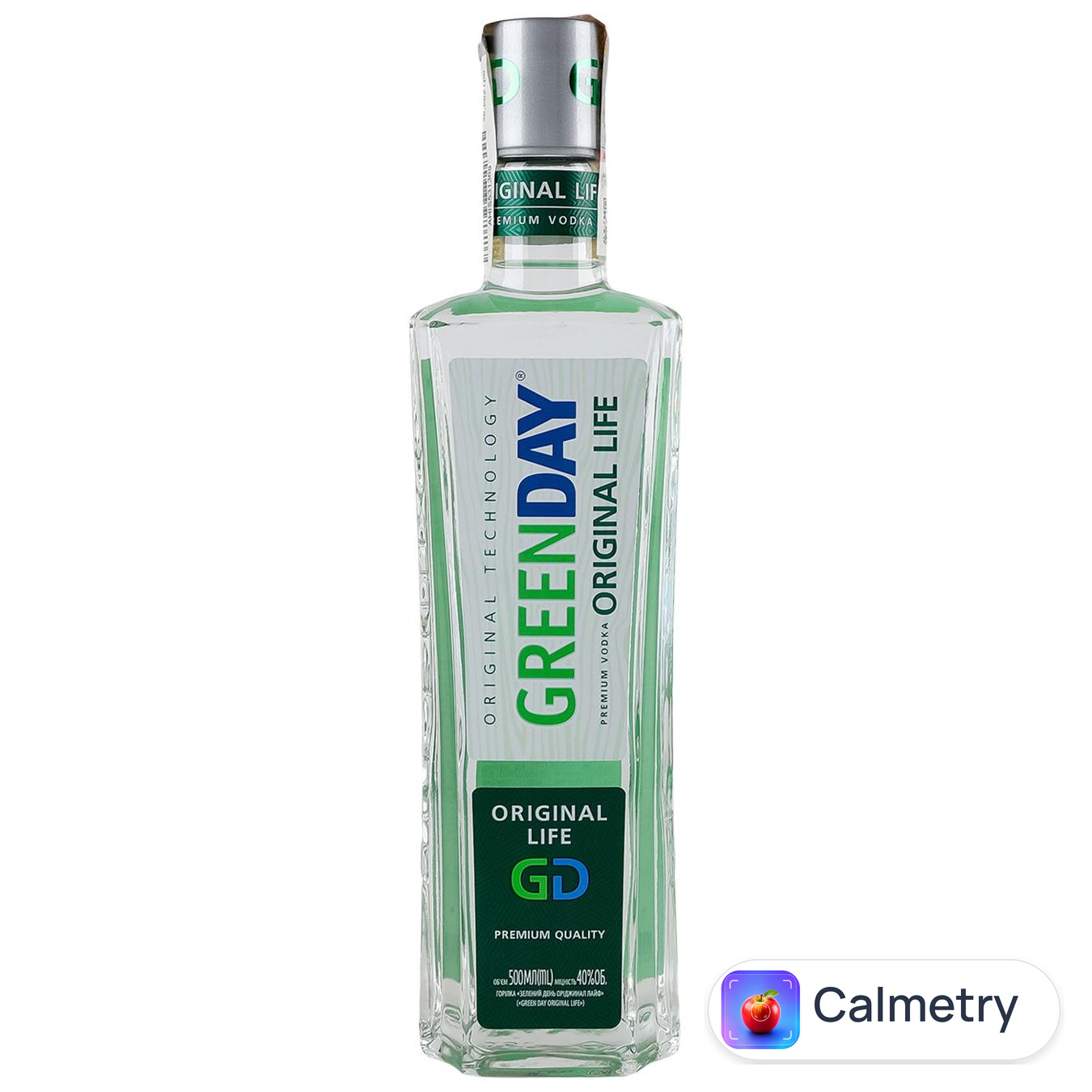 Горілка Green Day Original Life Преміум 40% 0,5л
