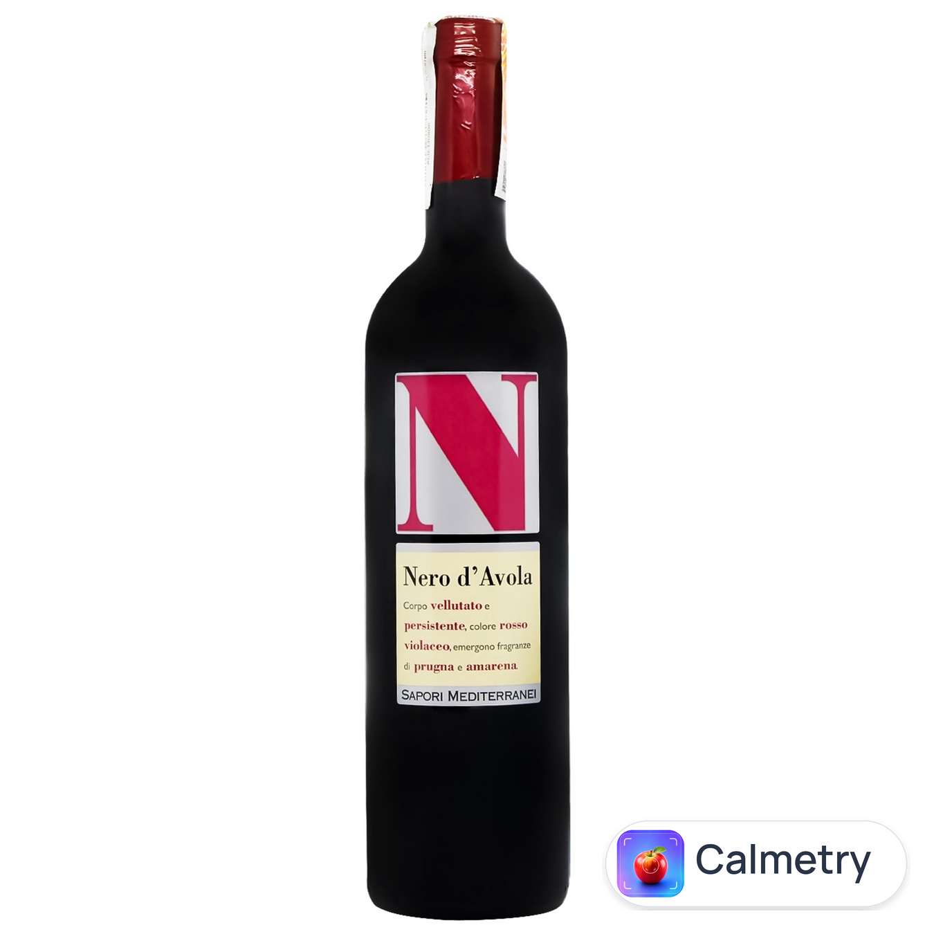 Вино Sapori Mediterranei Nero d'Avola біле сухе 12,5% 0,75л