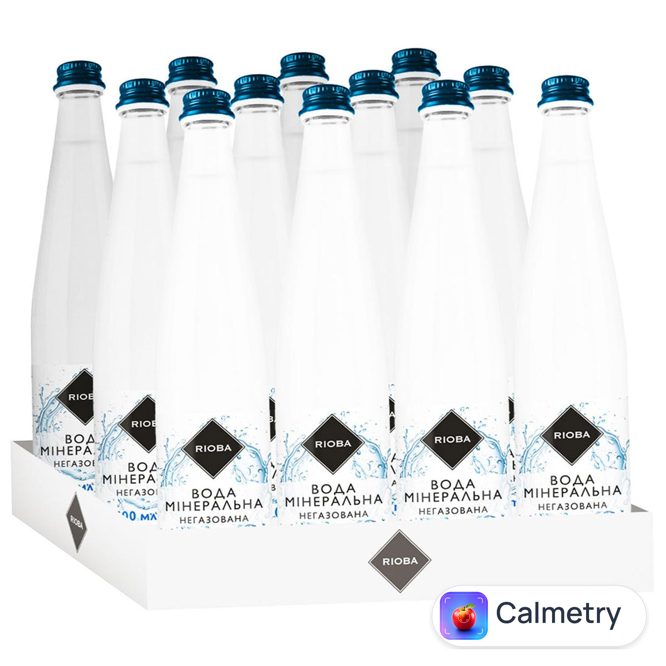 Вода мінеральна Rioba негазована 0,5л 12шт