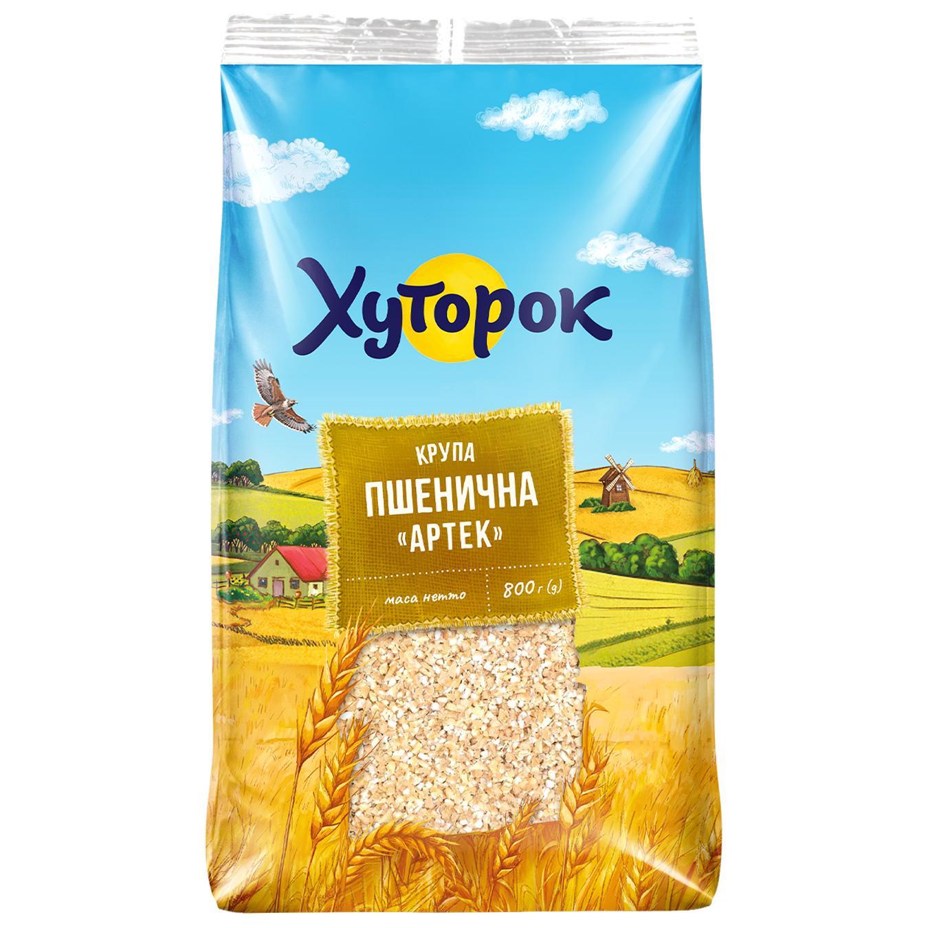 Крупа пшенична Хуторок Артек 800г — фото продукту