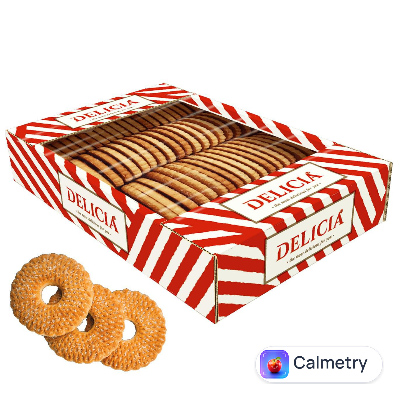 Печиво Delicia Мальвіна з вершковим смаком 300г