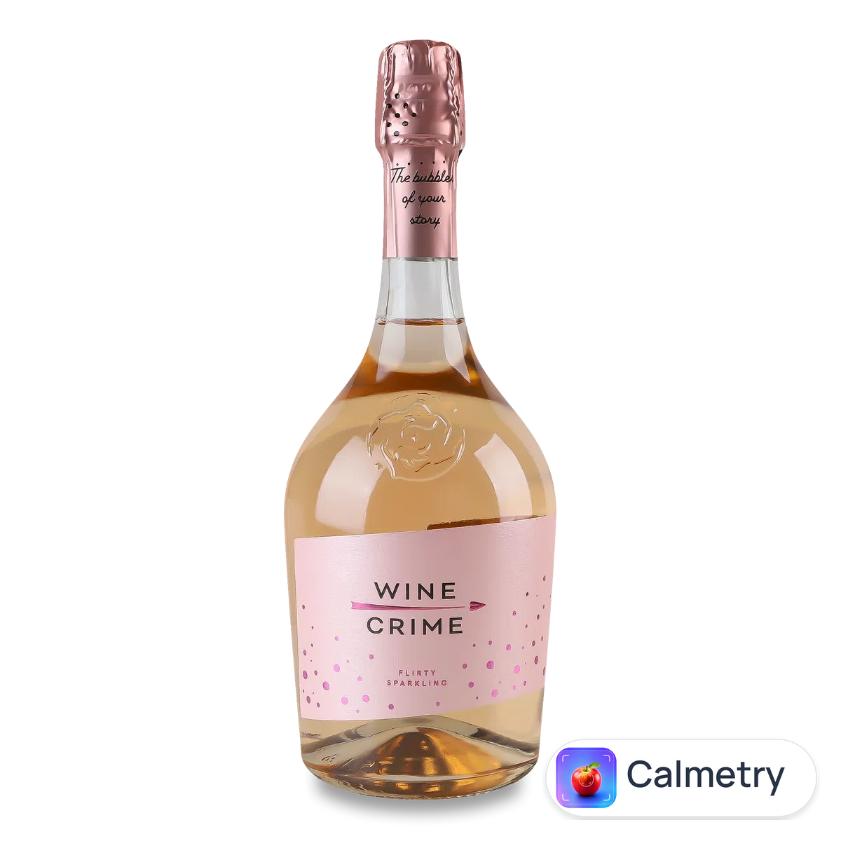 Вино ігристе Wine Crime рожеве солодке 0,75л