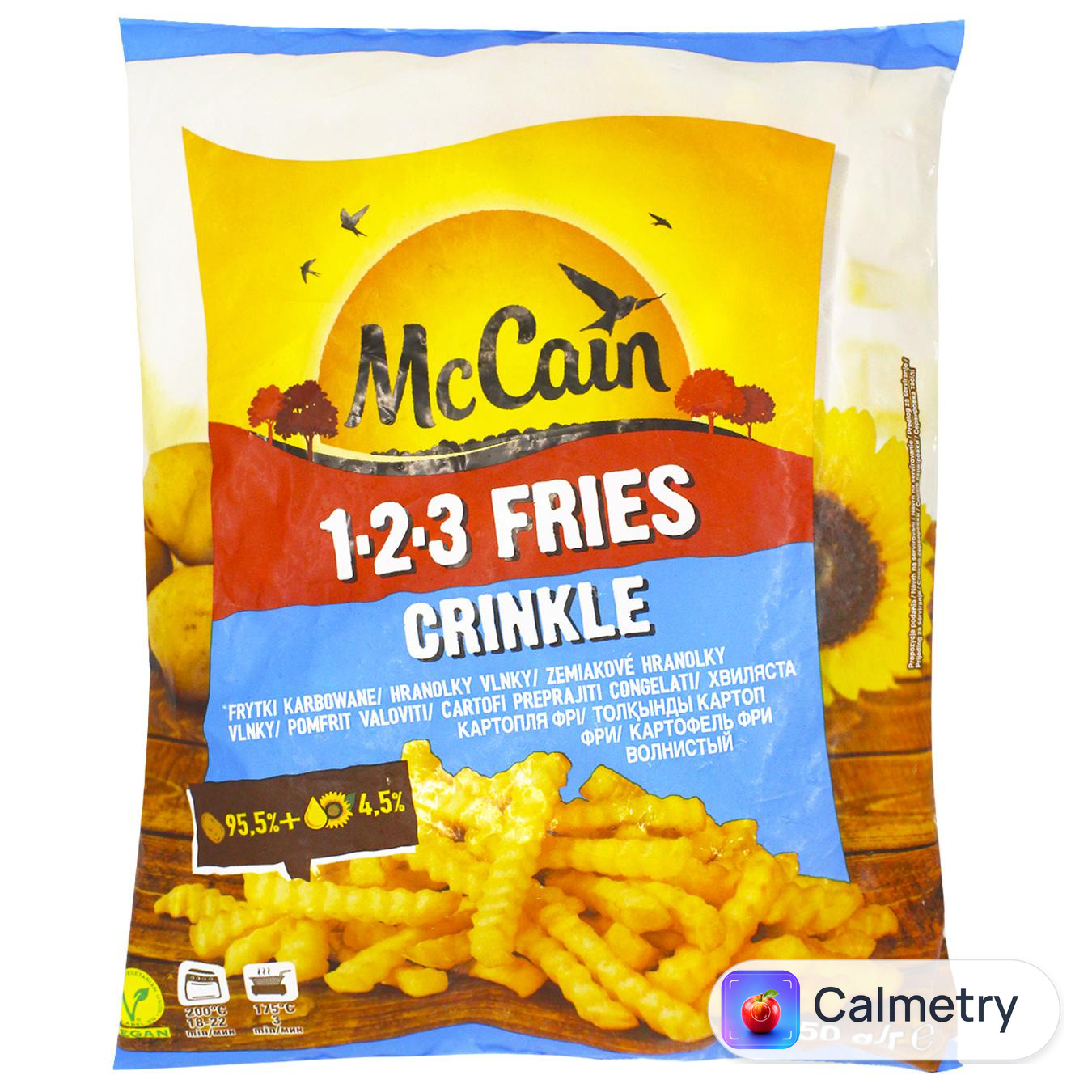 Картопля фрі Mc Cain Golden Crinkle 750г