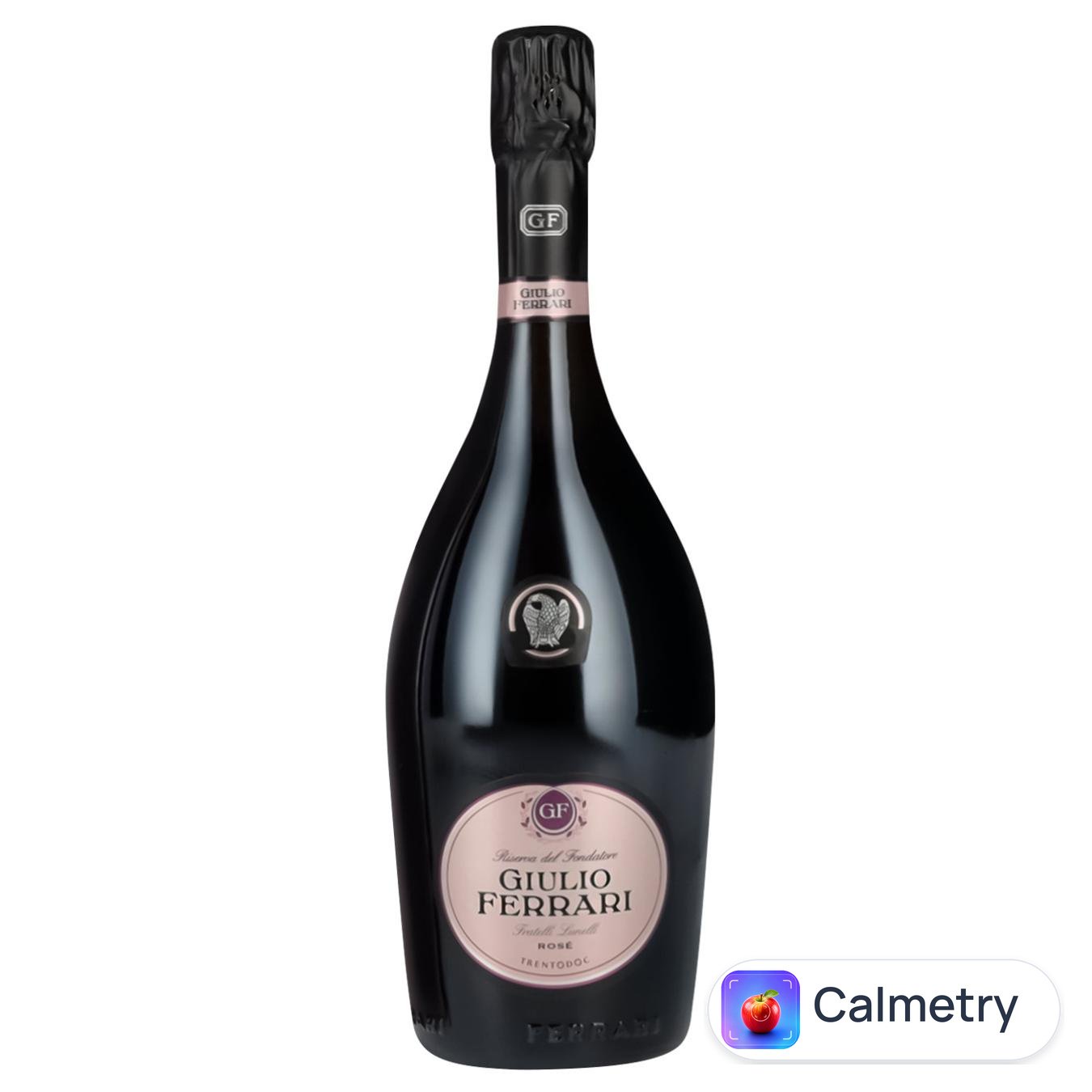 Вино ігристе Giulio Ferrari Rose рожеве брют 12,5% 0,75л