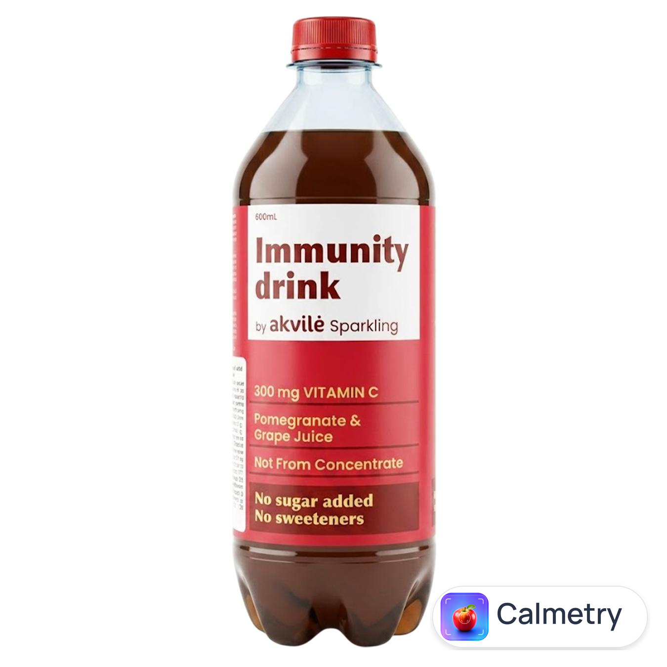 Напій газований Аkvile Immunity Drink з вітаміном С 0,6л