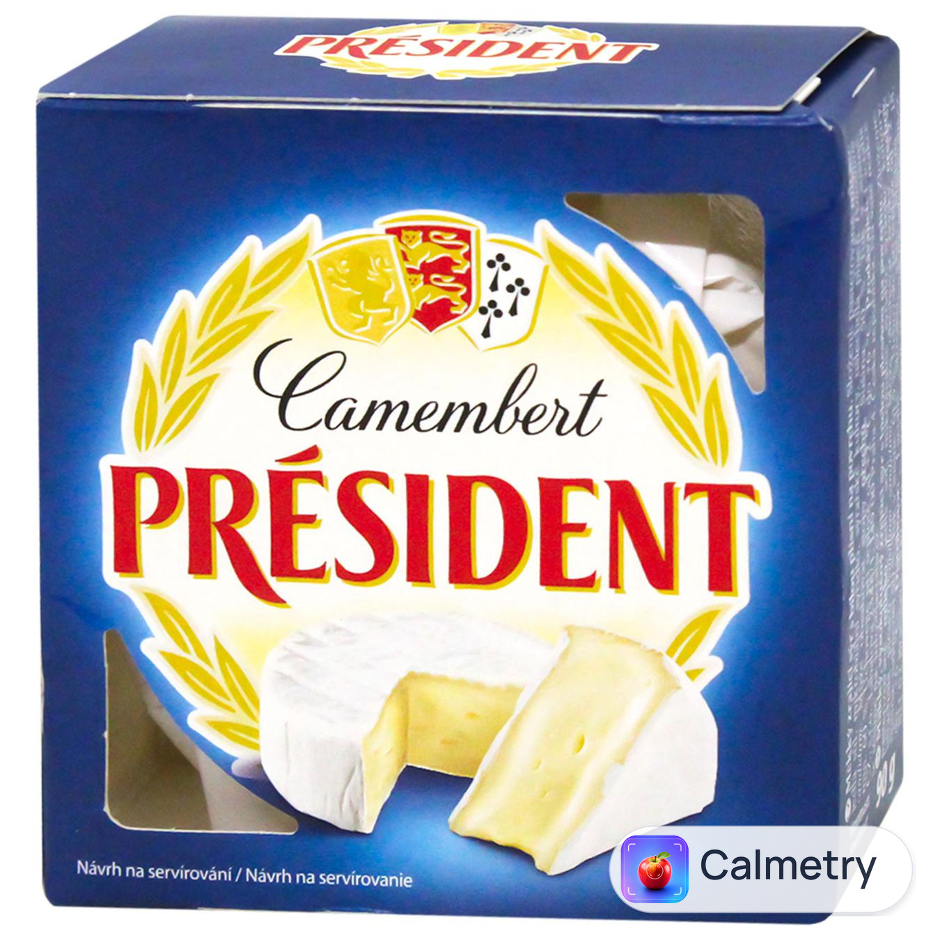 Сир м'який President Камамбер 60% 90г