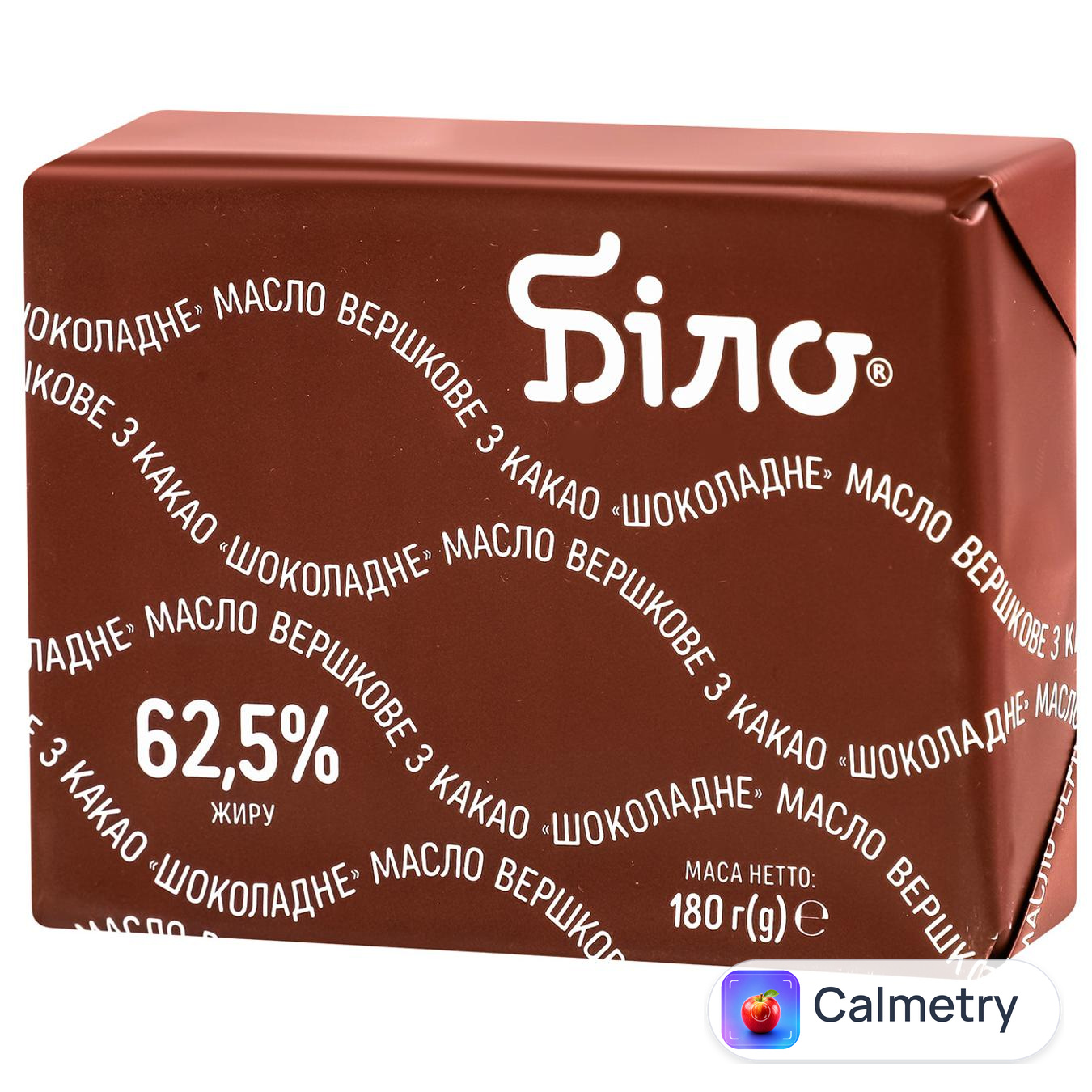 Масло Біло Шоколадне вершкове з какао 62,5% 180г