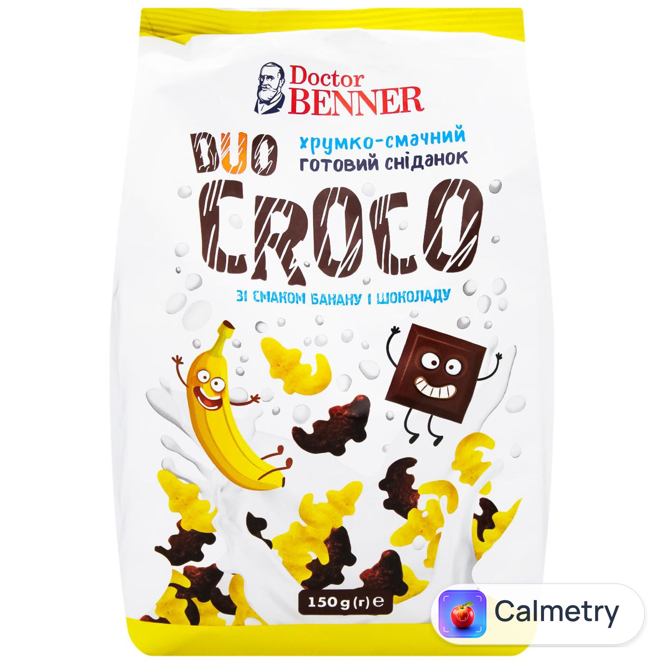 Сніданок сухий Doctor Benner Croco Duo 150г