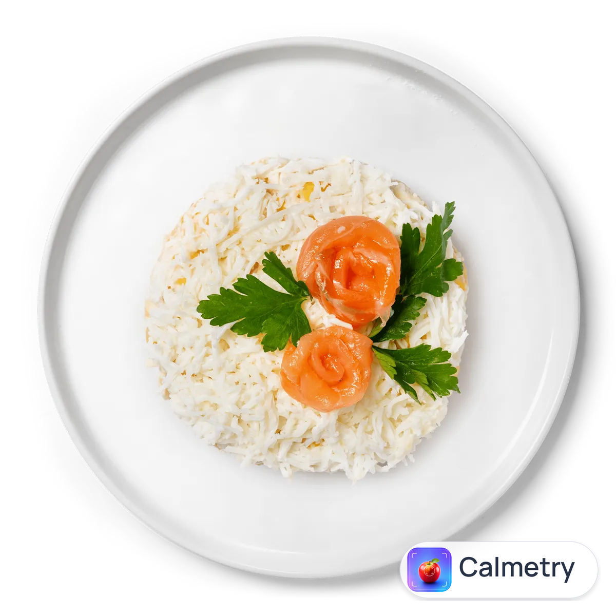 Салат з сьомгою