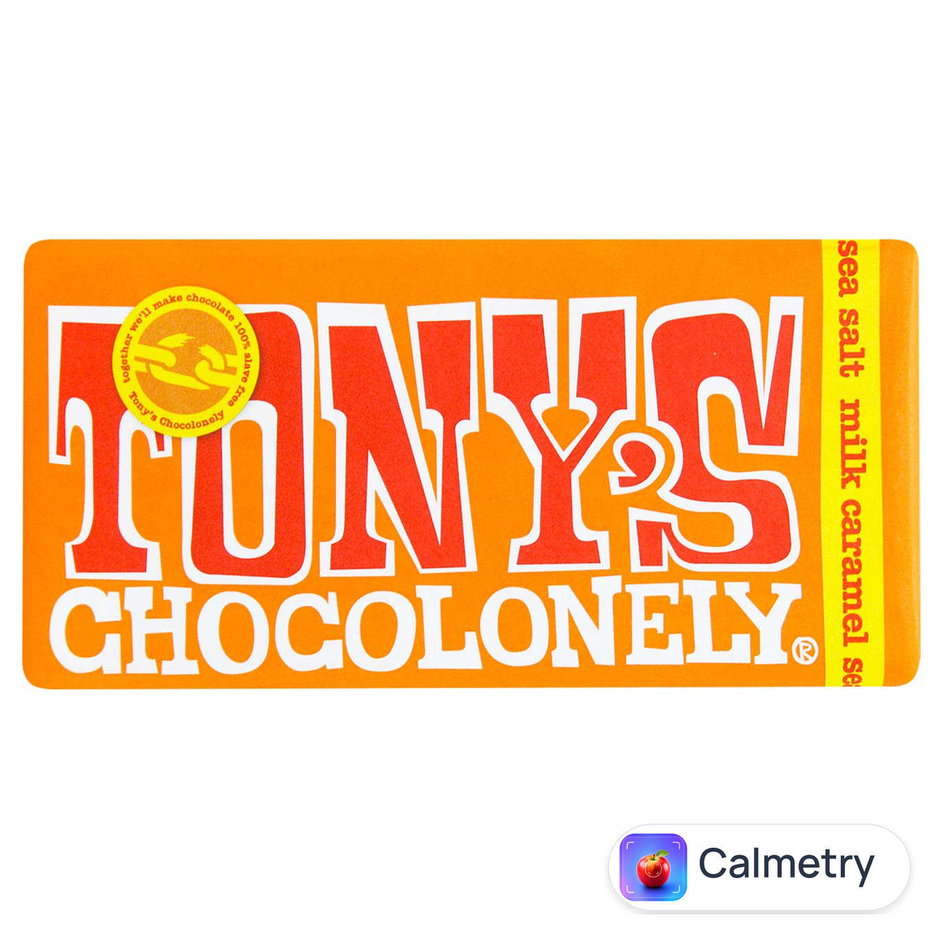 Шоколад молочний Tony's з карамеллю та морською сіллю 180г