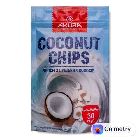 Чипси Akura з сушених кокосів