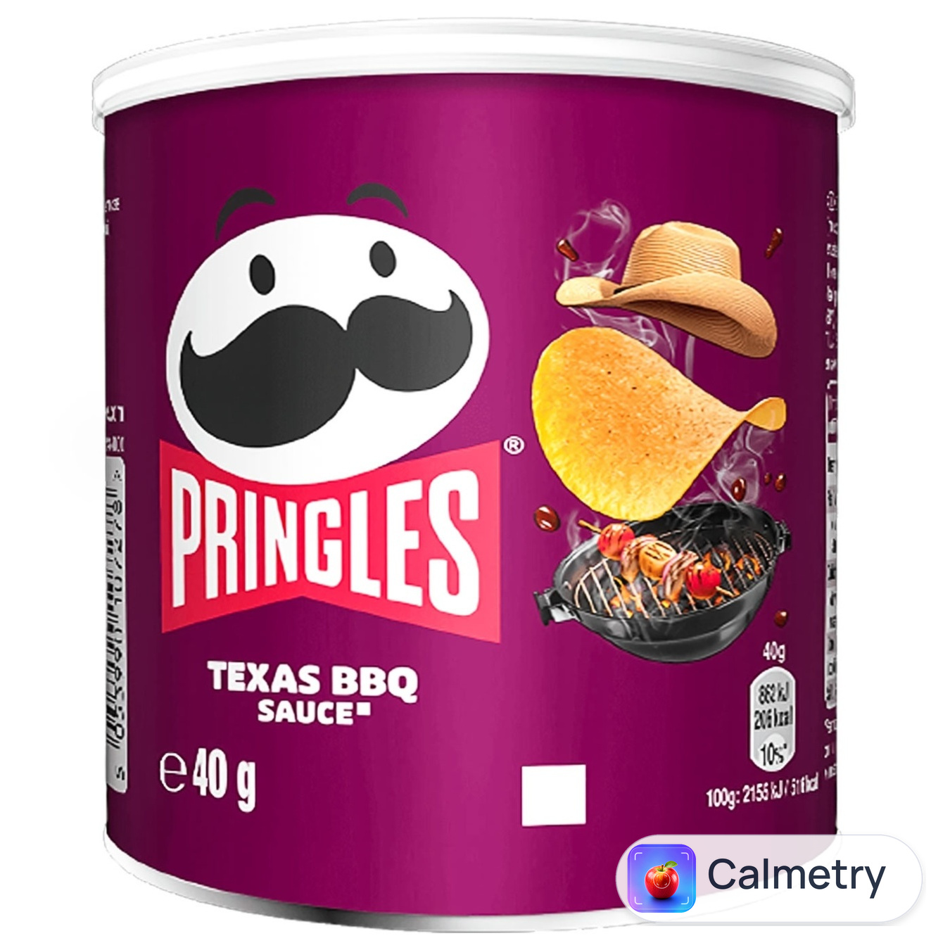 Чипси Pringles картопляні зі смаком техаського соуса барбекю 40г