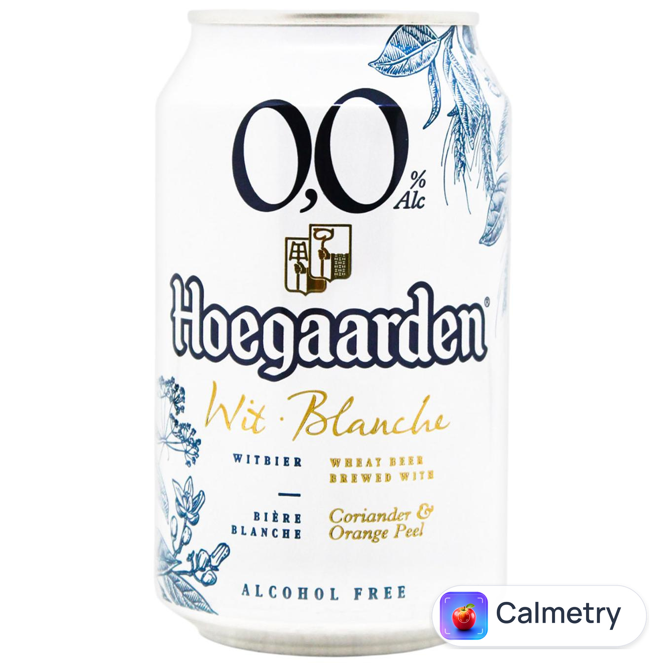 Пиво Hoegaarden світле нефільтроване безалкогольне 0,33л — фото продукту