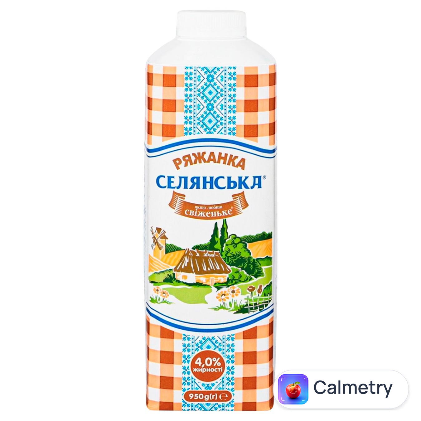 Ряжанка Селянська 4% 950г