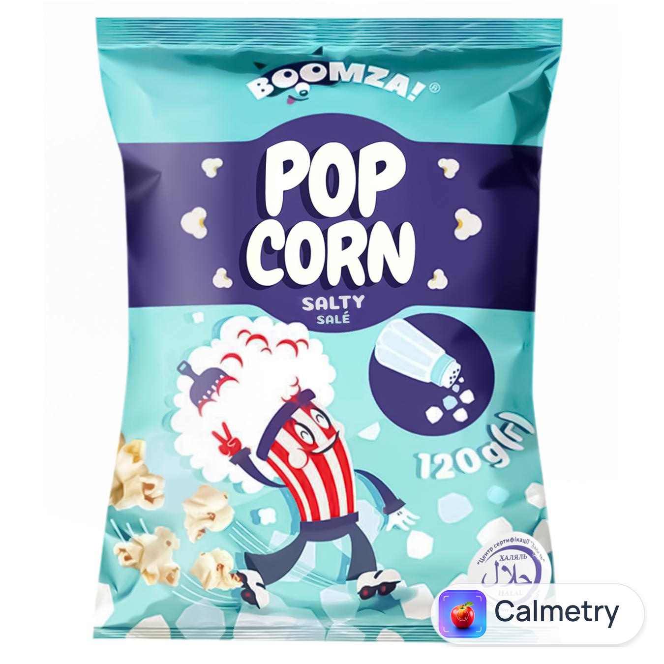 Попкорн Boomza солоний 120г