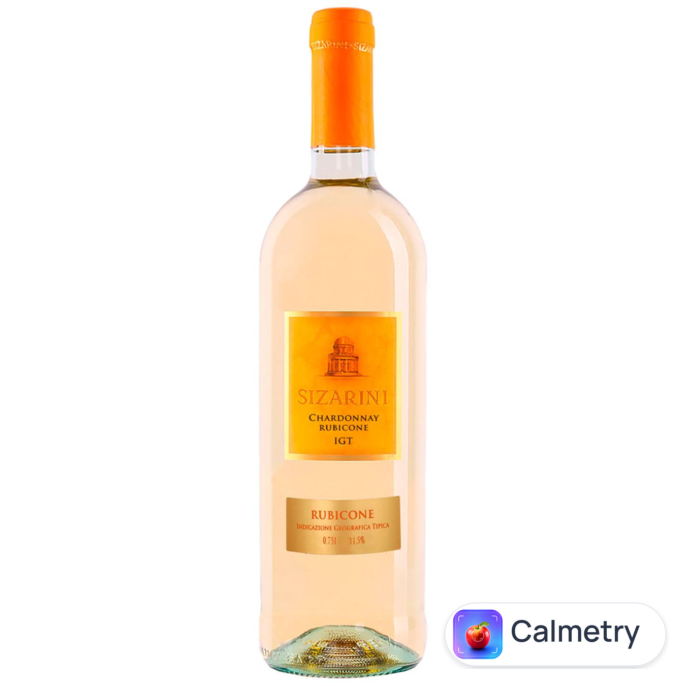Вино Sizarini Chardonnay біле сухе 12% 0,75л