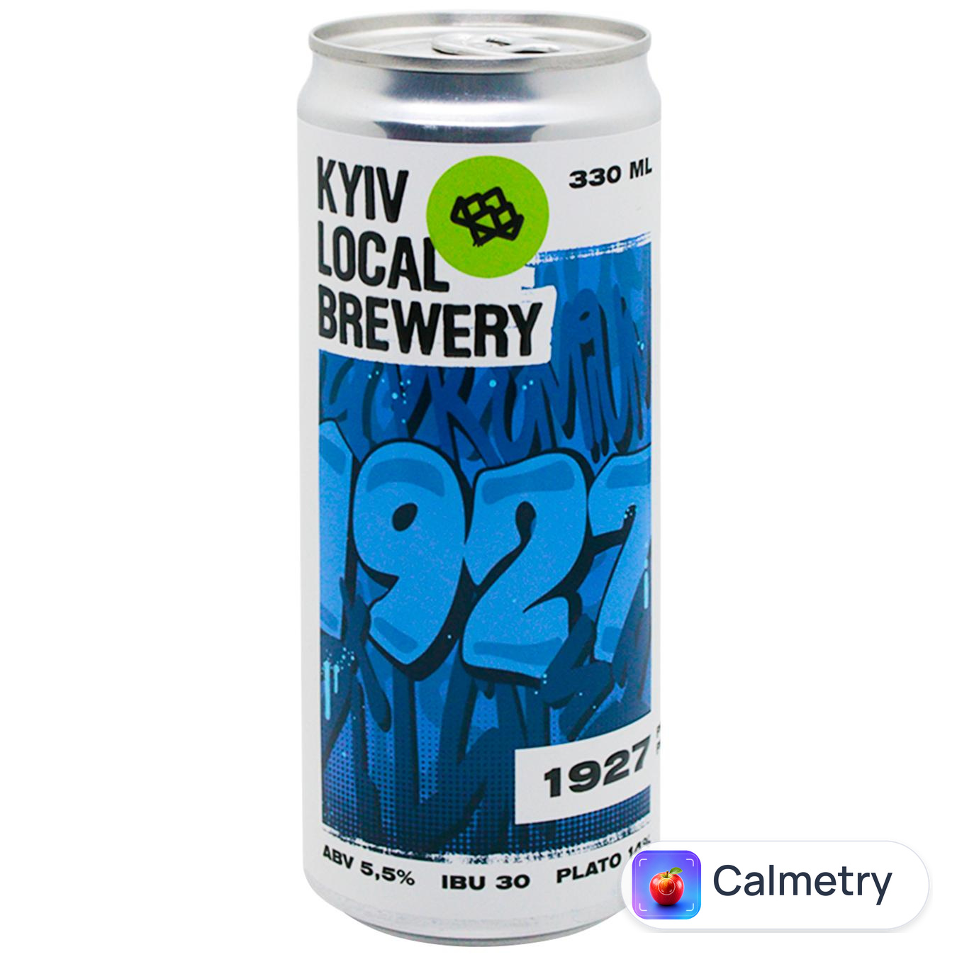 Пиво Kyiv Local Brewery 1927 Premium Pilsner світле нефільтроване 5,5% 0,33л