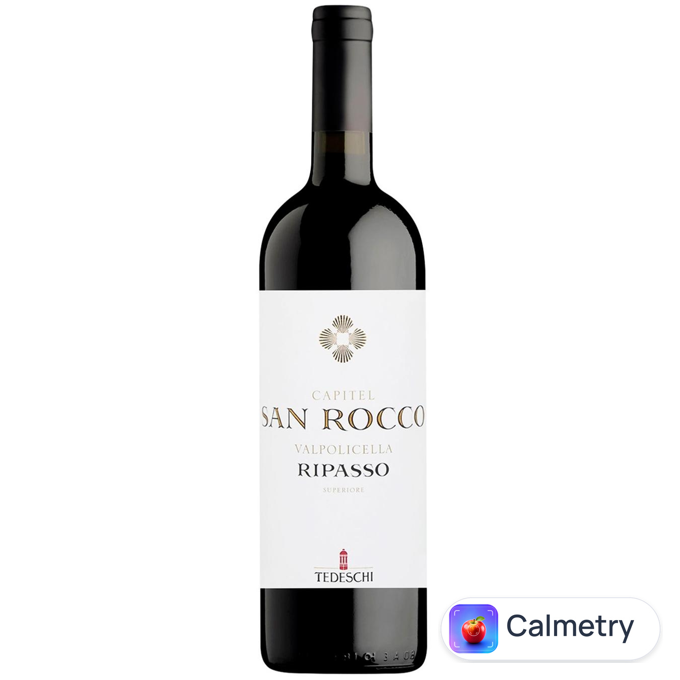 Вино Tedeschi Capitel San Rocco Valpolicella Ripasso Superiore червоне сухе 15% 0,75л