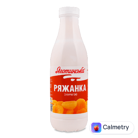 Ряжанка Яготинська з курагою 2,9%, пет, 750г