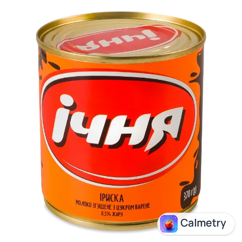 Молоко згущене Ічня Іриска варене з цукром 8,5% 370г