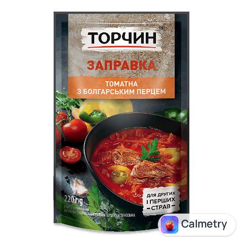 Заправка Торчин томатна з болгарським перцем, 220г