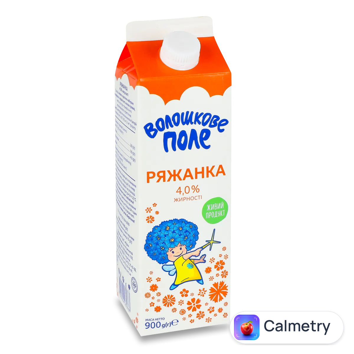 Ряжанка «Волошковое поле» 4% п/п 900г
