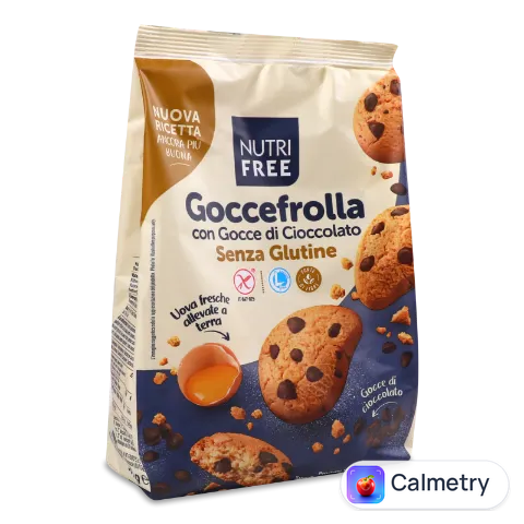 Печиво Nutri Free Goccefrolla з шоколадною крихтою