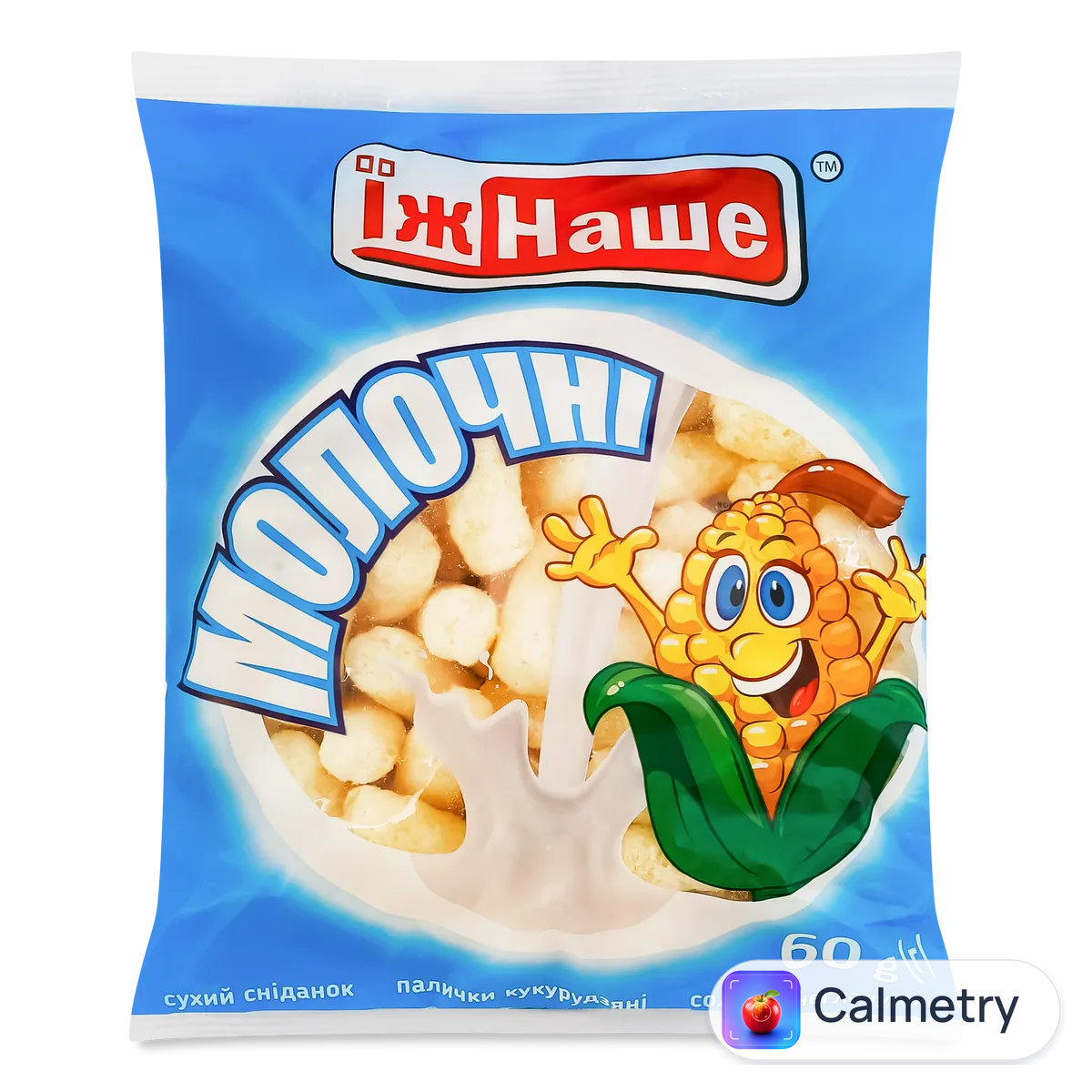 Палички кукурудзяні «Їж Наше» «Молочні» 60г