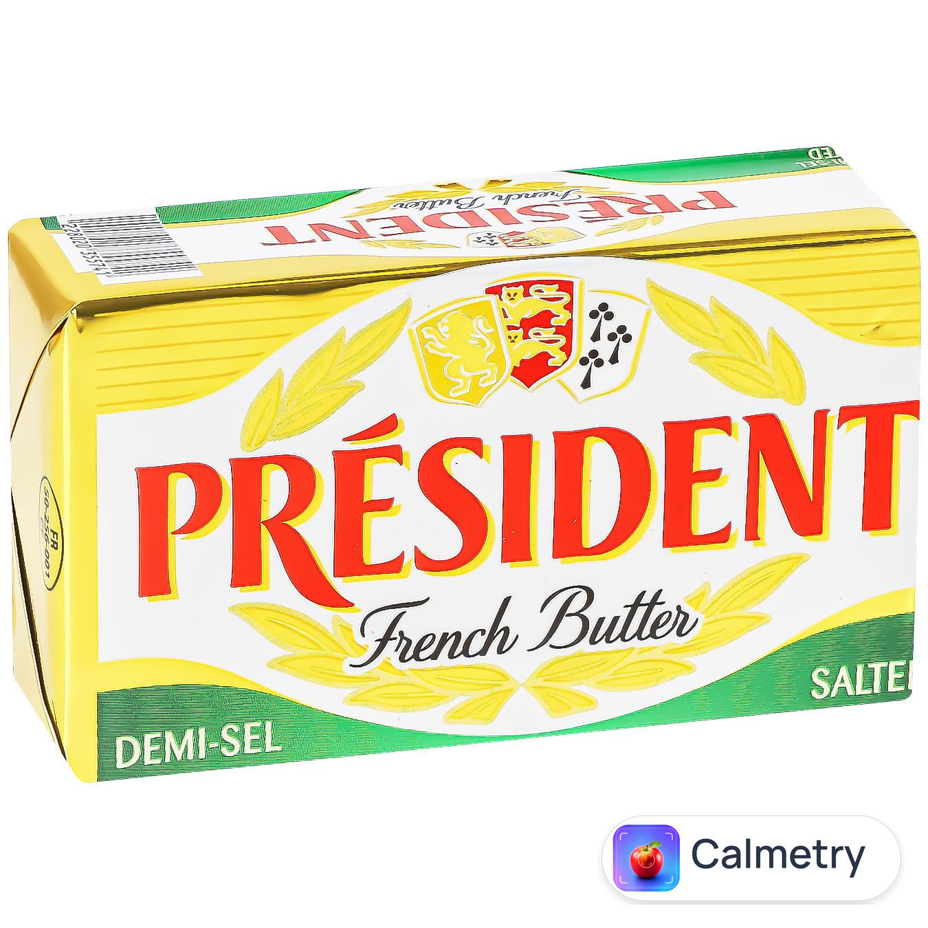 Масло President кисловершкове солоне 80% 200г