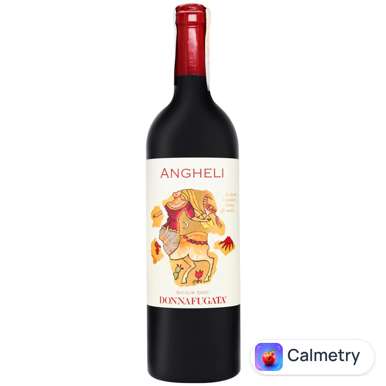 Вино Donnafugata Angheli червоне сухе 14% 0,75л