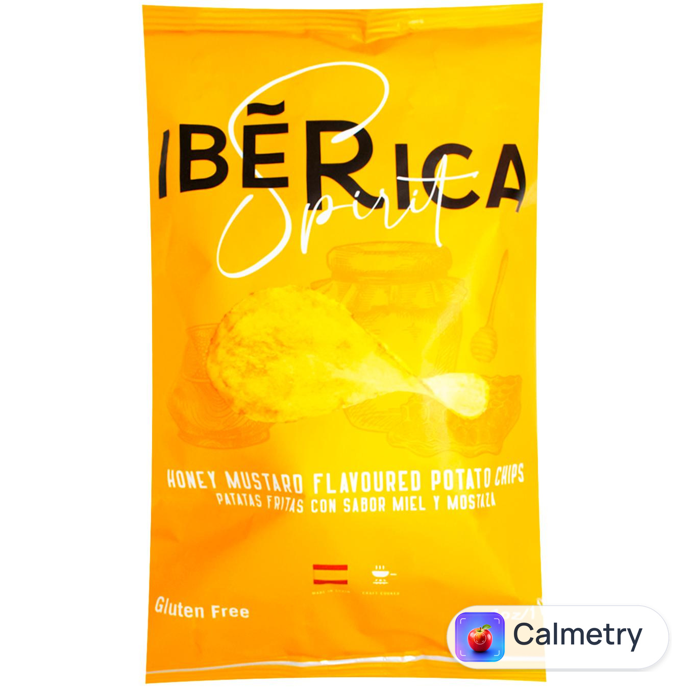 Чипси картопляні Iberica Spirit зі смаком меду та гірчиці 115г