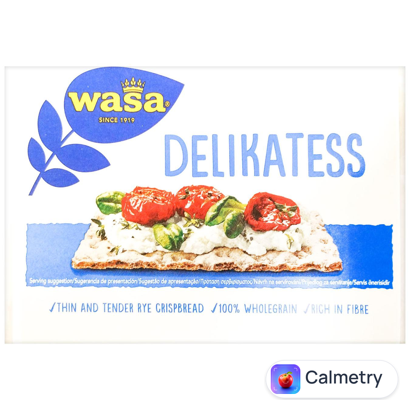Хлібці Wasa Delikatess житні бездріжджові 270г
