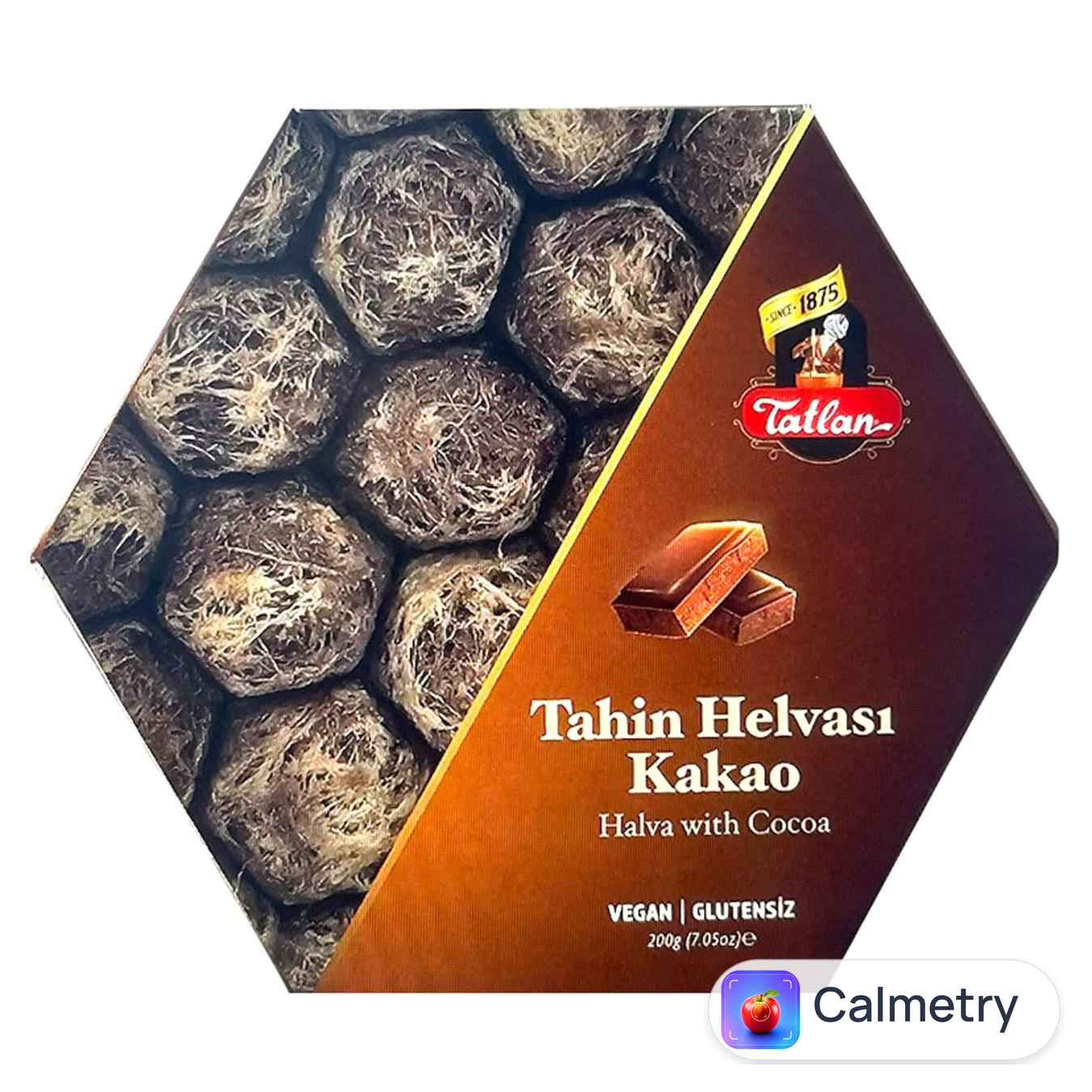 Халва Tatlan Шестикутник тахінна з какао 200г