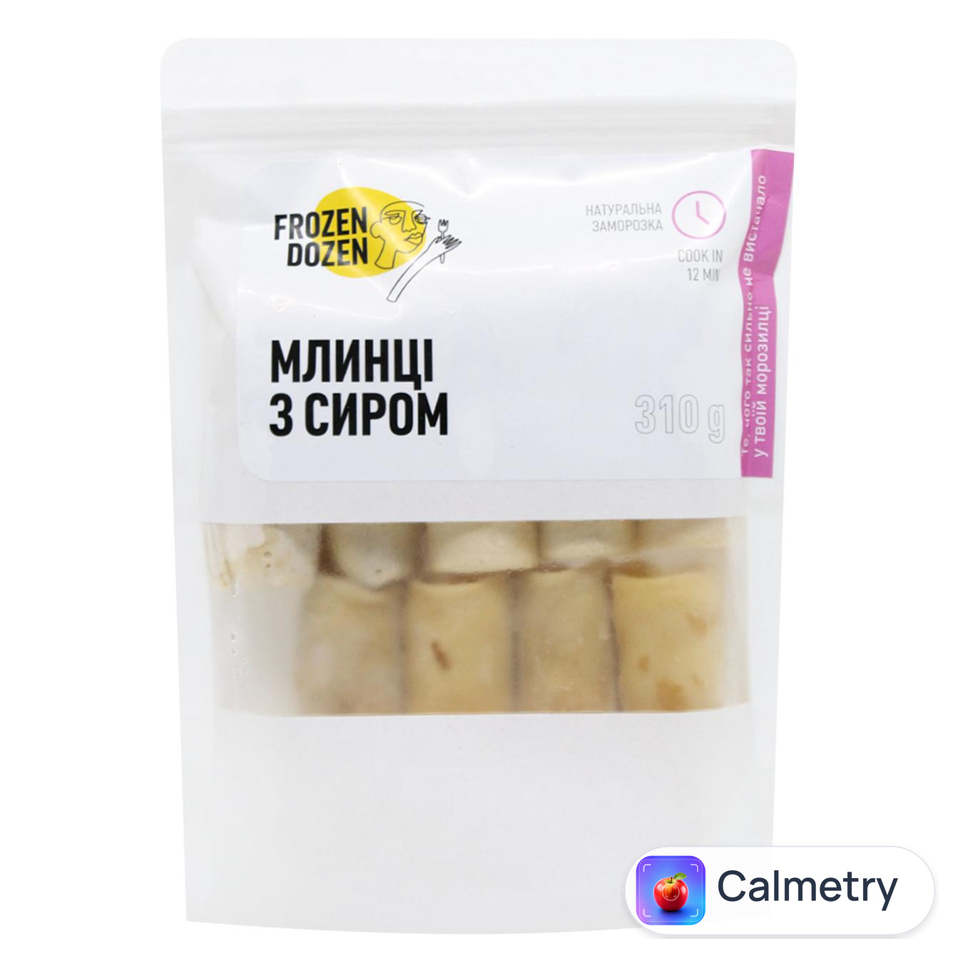Млинці Frozen Dozen з сиром заморожені 310г