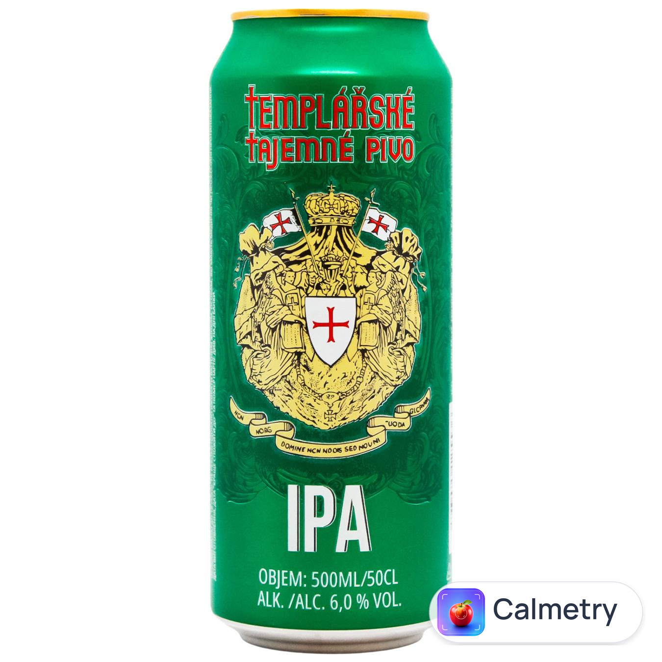 Пиво Templarske IPA світле нефільтроване 6% 0,5л